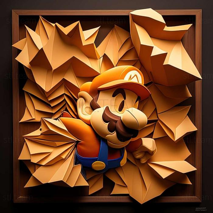 3D model Paper Mario The Origami King game (STL)
